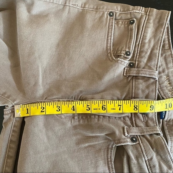 American Eagle Outfitters Womens Super Stretch Hi Rise Jegging Tan Size 6 Short - Picture 6 of 7